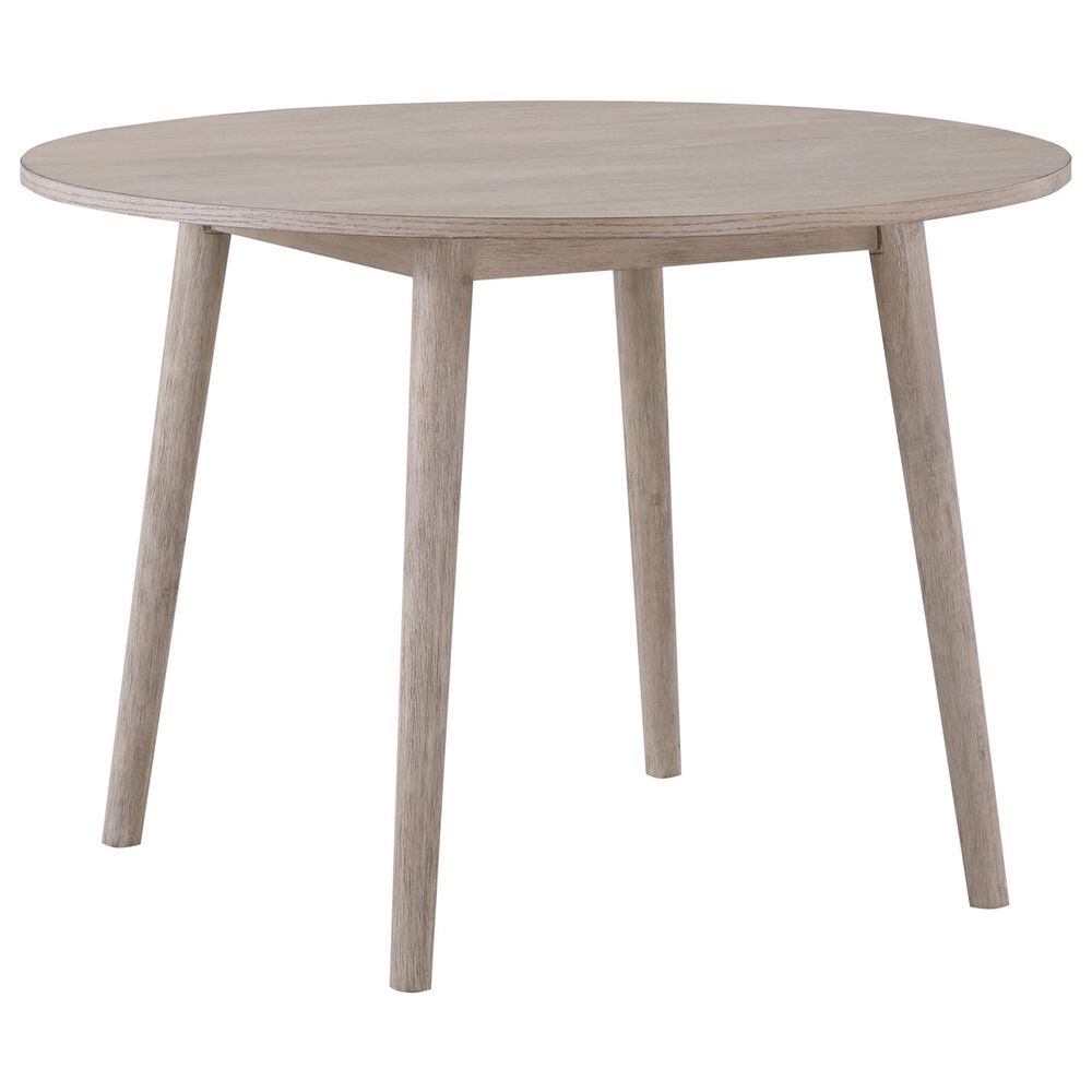 STEVE SILVER Willow 5-Piece Round Dining Set in Sand, , large
