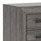 Ashley Sylveri 2-Drawer Nightstand in Gray, , large