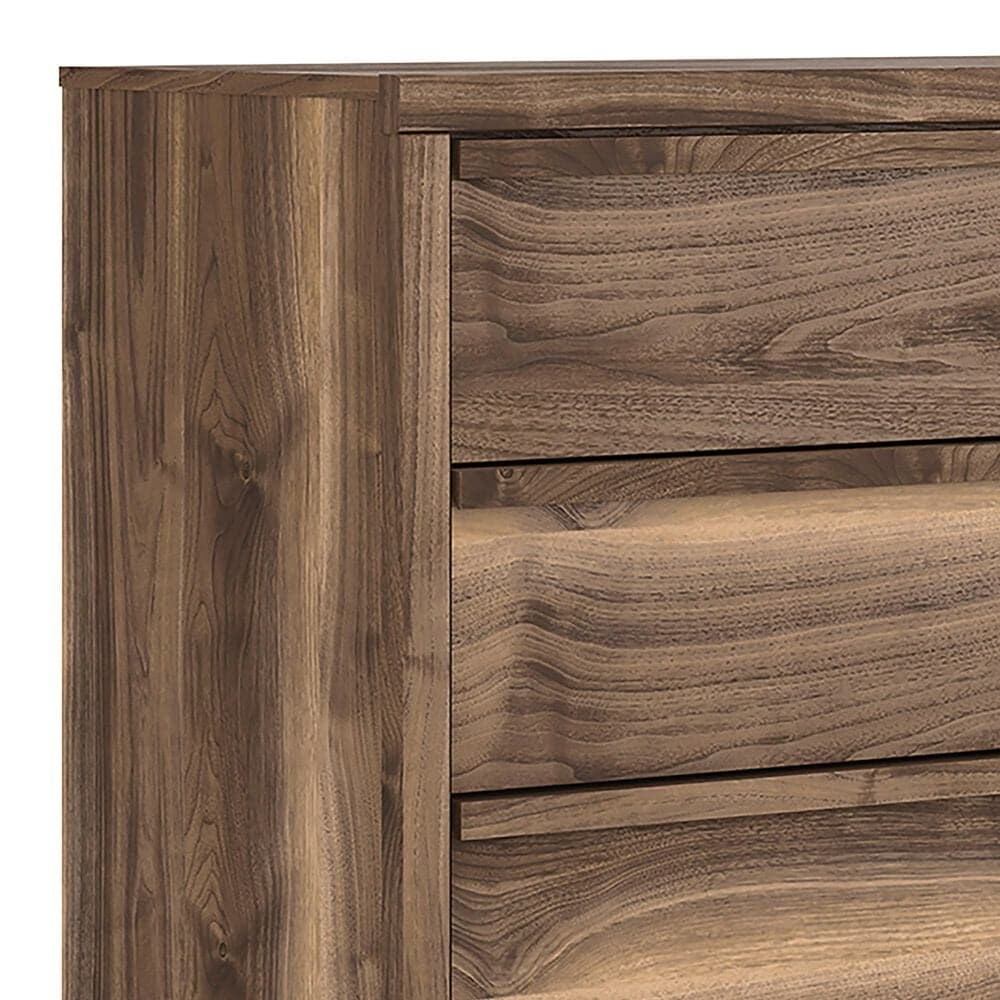 Ashley Chirason 62&quot; 6-Drawer Dresser and Mirror in Brown, , large