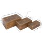 Maple and Jade Rustic Box in Natural Oak (Set of 3), , large