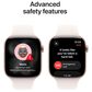 Apple Watch Series 11 (GPS+Cellular) 46mm Aluminum Case with Light Blush Sport Band - M/L in Rose Gold and 2-Year AppleCare+, , large