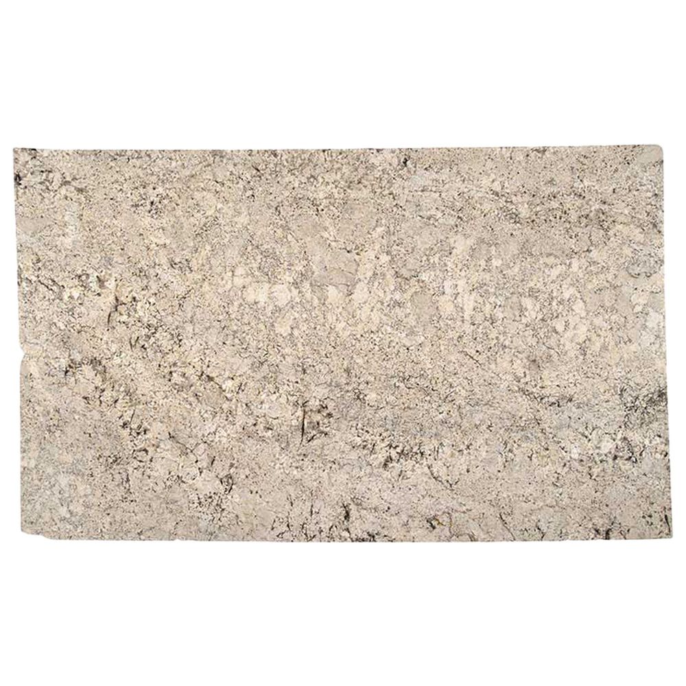 NFM Custom Countertops Snowfall 3cm Granite Tile Nebraska Furniture Mart