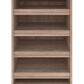 Bestar Pur 25" Closet Organizer in Rustic Brown, , large