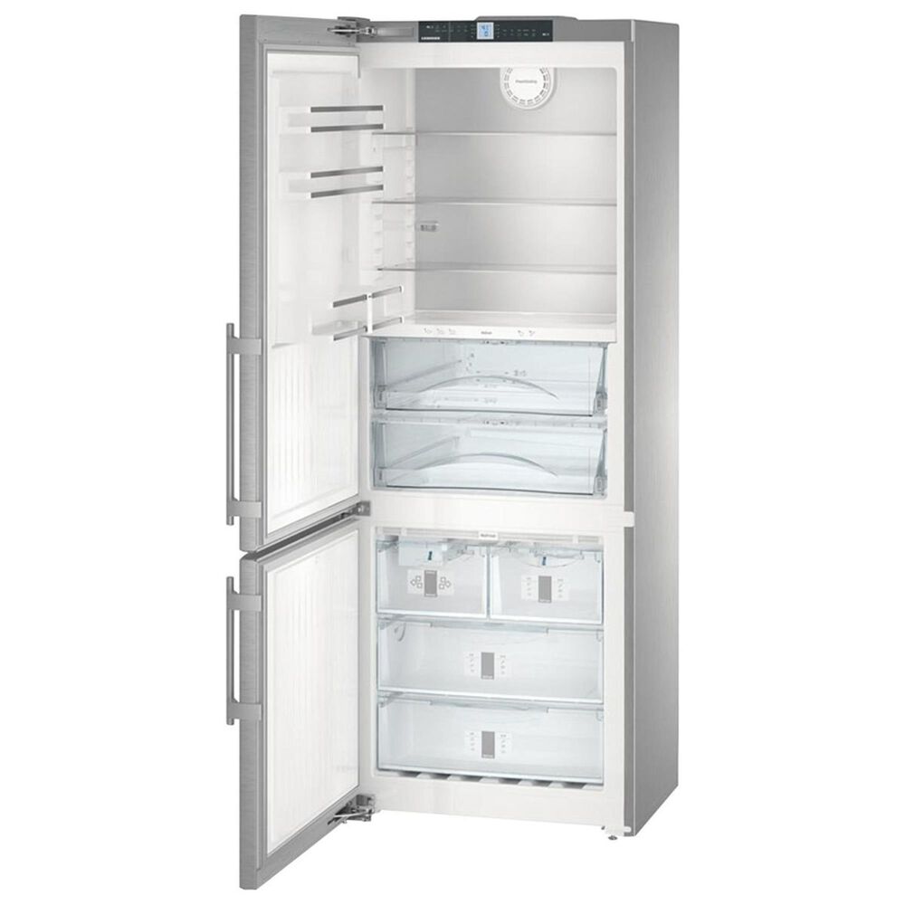 Liebherr 30&quot; Bottom-Freezer Refrigerator in Stainless Steel, , large