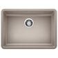 Blanco Precis 25" ADA Single Bowl Kitchen Sink in Truffle, , large