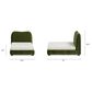 Jennifer Taylor Home Roman Pet Bed in Olive Green, , large
