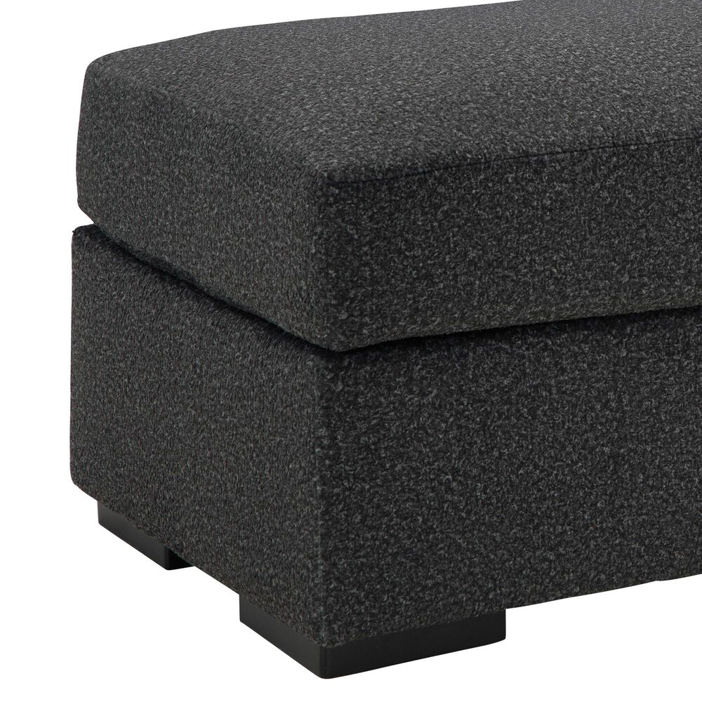 Ashley Wryenlynn Ottoman in Onyx, , large