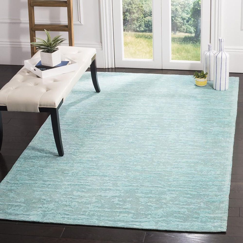 Safavieh Marbella 4&#39; x 6&#39; Blue and Turquoise Area Rug, , large