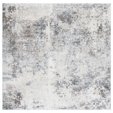 Safavieh Aston  ASN710 6"7" Square Ivory and Grey Area Rug, , large