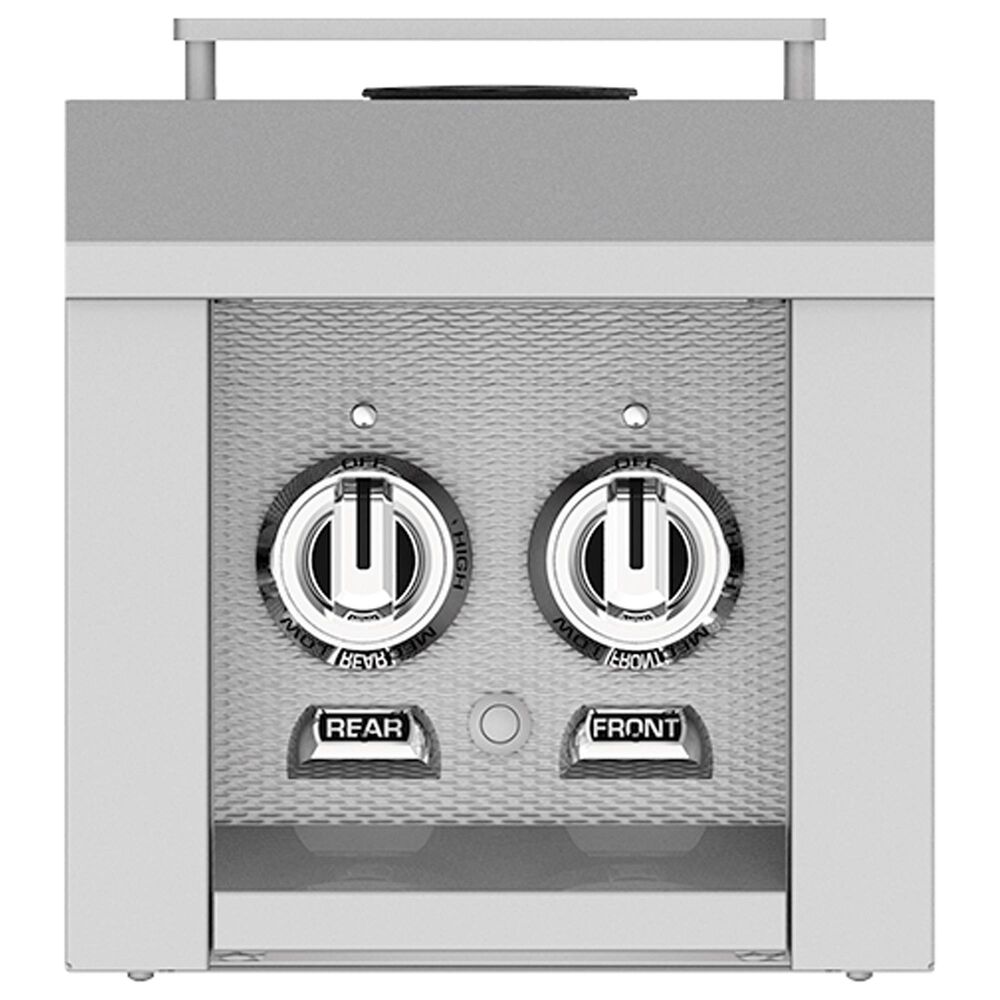 Hestan 12" Natural Gas Double Side Burner in Steeletto, , large