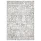 Dalyn Rug Company Rhodes Striped 5"1" x 7"5" Silver Area Rug, , large