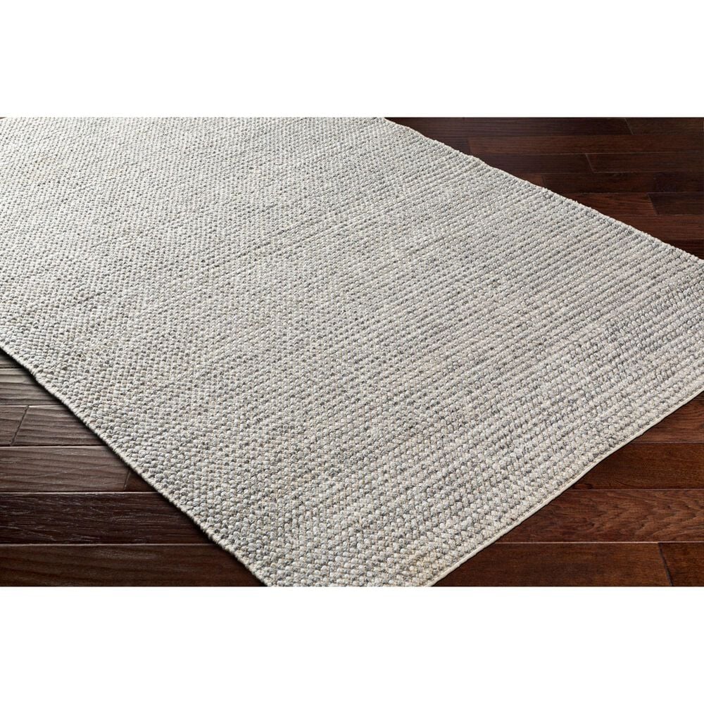 Surya Reika Cream, Light Slate and Medium Gray 10&#39; x 14&#39; Indoor/Outdoor Area Rug, , large