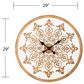 Southern Enterprises Moravelle Wall Clock in White, Natural and Black, , large
