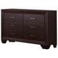 Pacific Landing Kauffman 4 Piece King Bedroom Set in Dark Cocoa, , large