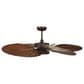 Beacon Lighting Lucci Air Bali 52" Outdoor/Indoor Ceiling Fan with Light and Remote Control in Oil Rubbed Bronze, , large