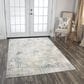 RIZZY Chelsea Ivory and Gray 5"3" x 7"6" Area Rug, , large
