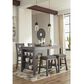 Ashley Caitbrook 24"Backless Counter Height Stool in Antiqued Gray Wash, , large