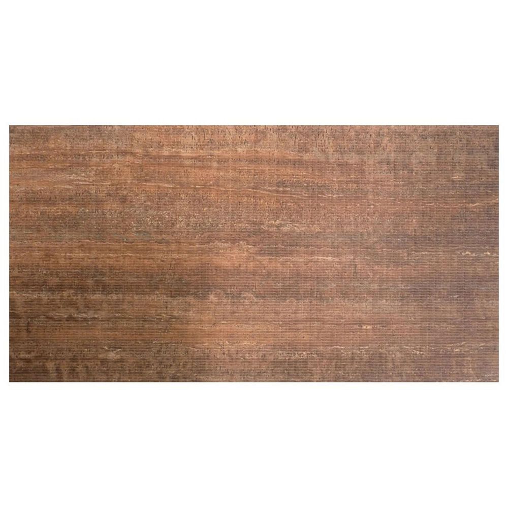 Emser Jargon Rosso Strata 24&quot; x 48&quot; Glazed Porcelain Tile, , large