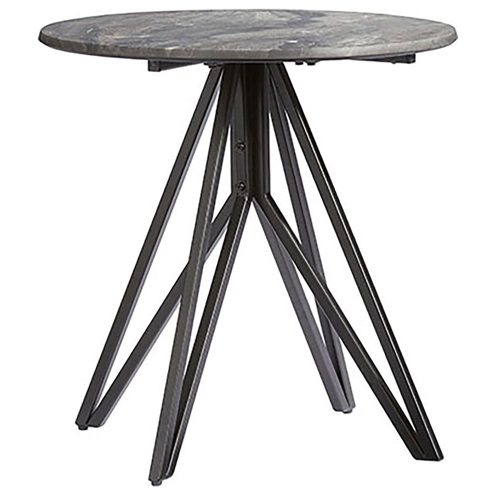 Tiddal Home Ember End Table in Paladina and Black, , large