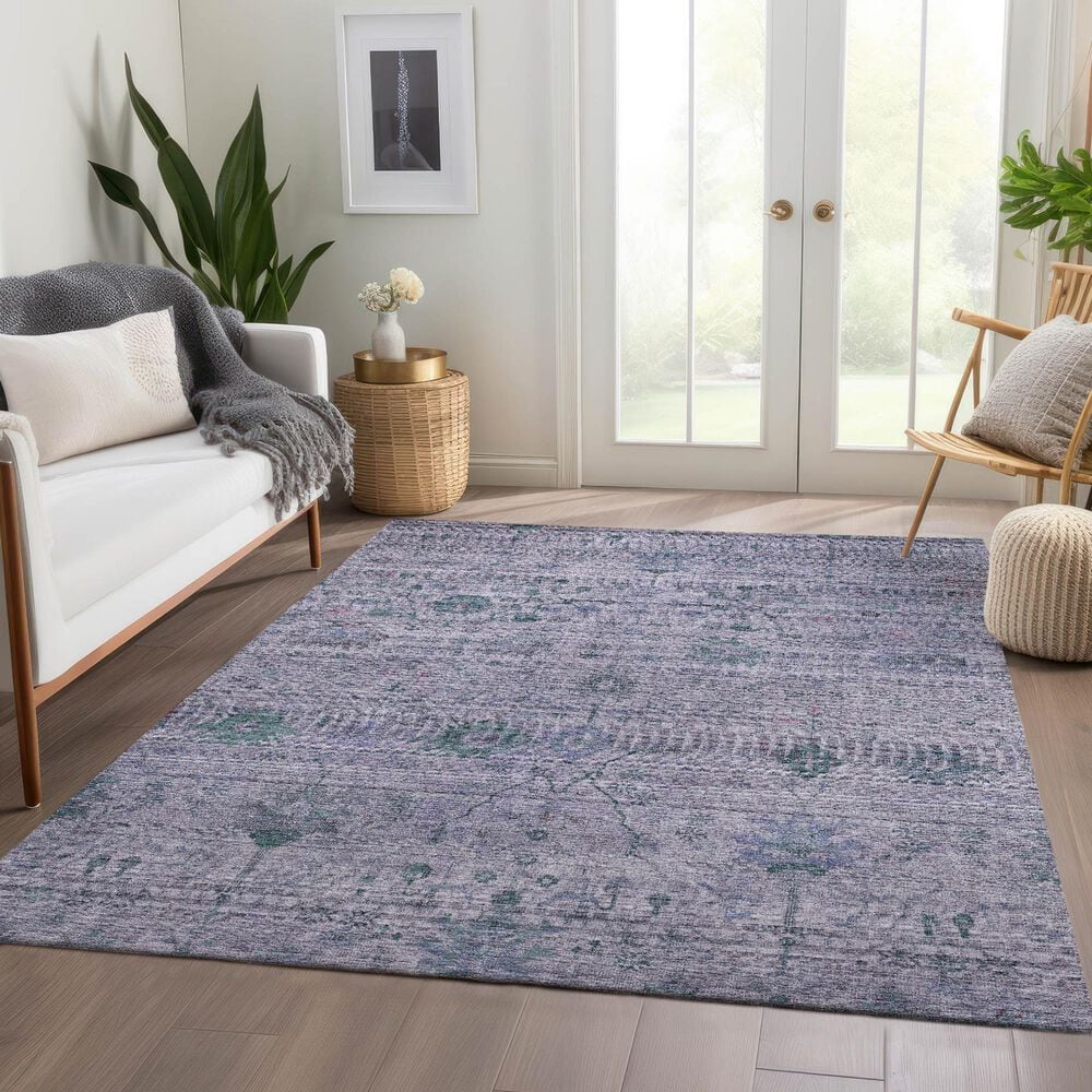 Dalyn Rug Company Solace SL4 9&#39; x 12&#39; Lavender Area Rug, , large