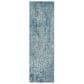 Safavieh Evoke EVK256C 2"2" x 11" Blue and Ivory Runner, , large
