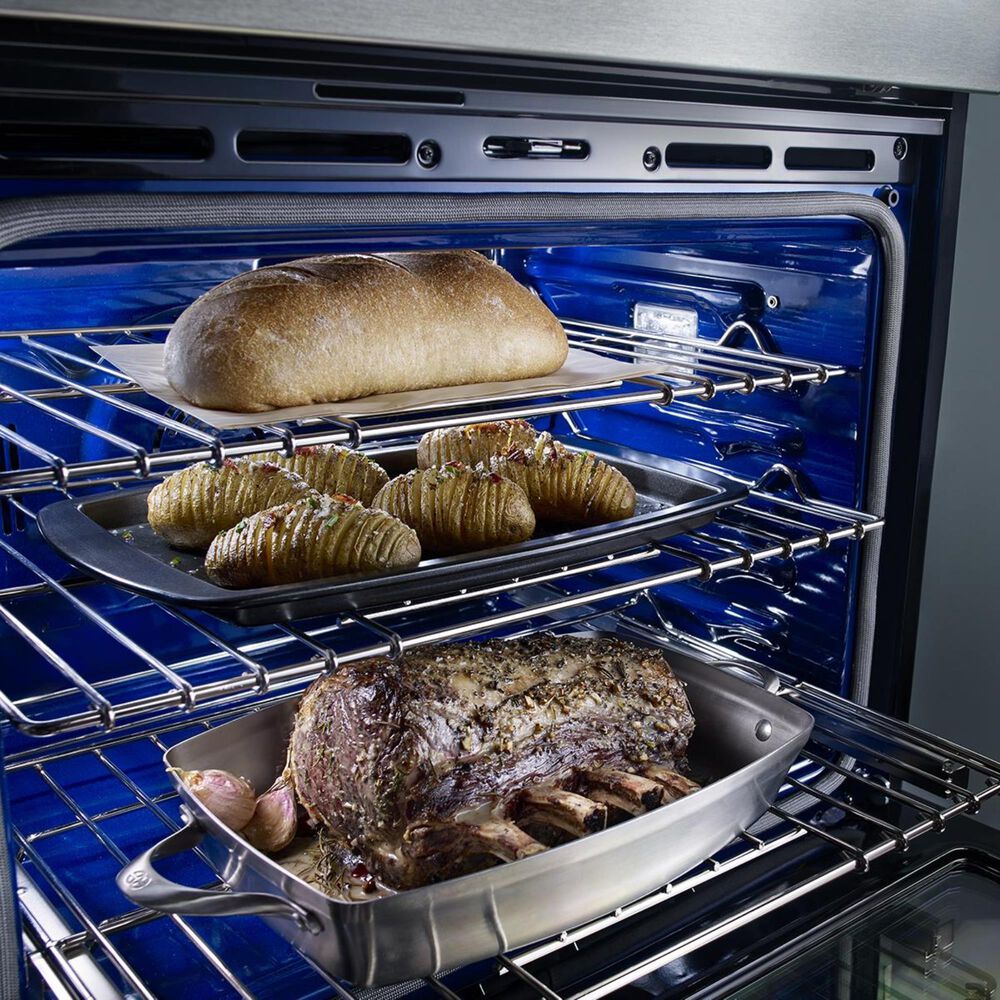 KitchenAid 27" Combination Wall Oven in Stainless Nebraska Furniture Mart