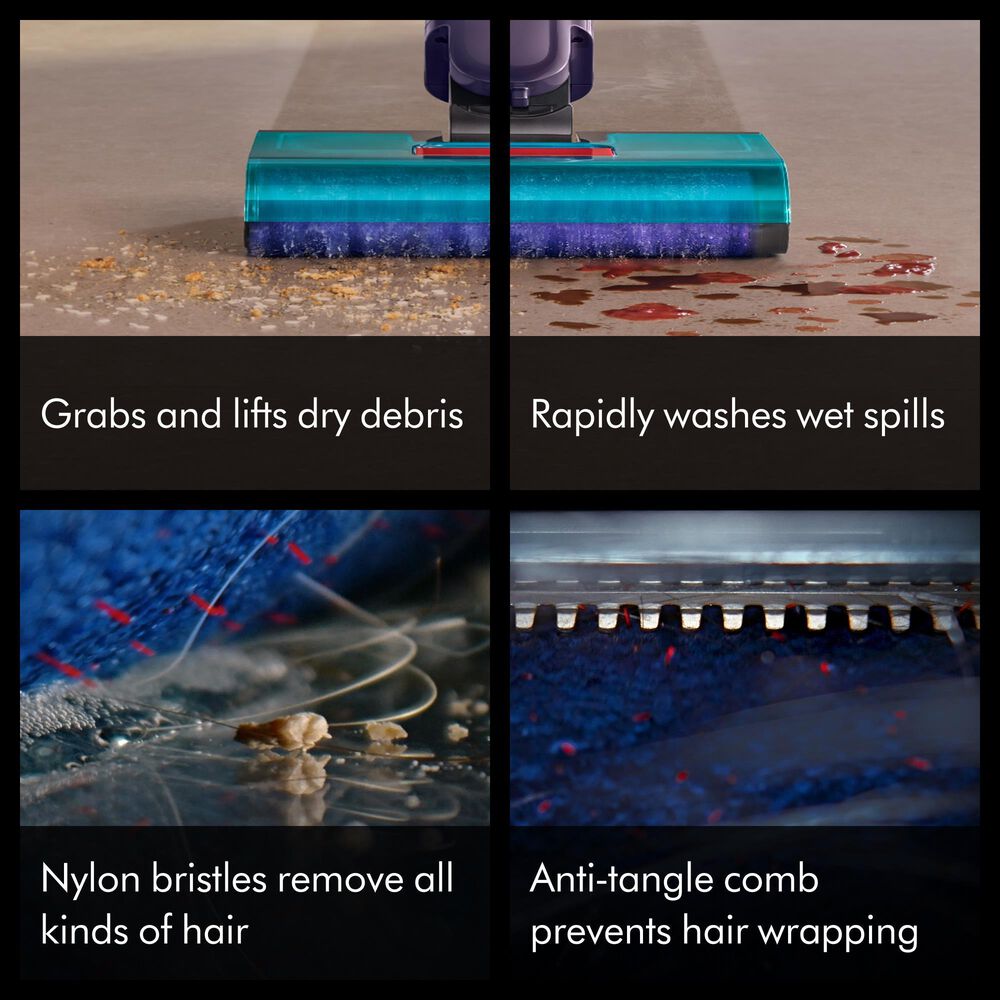 Dyson Clean and Wash Hygiene Wet Cleaner in Prussian Blue and Copper, , large