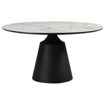 Blue River Knox Dining Table in Black and White - Table Only, , large