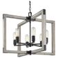 Golden Lighting Lowell 6-Light Chandelier in Matte Black, , large