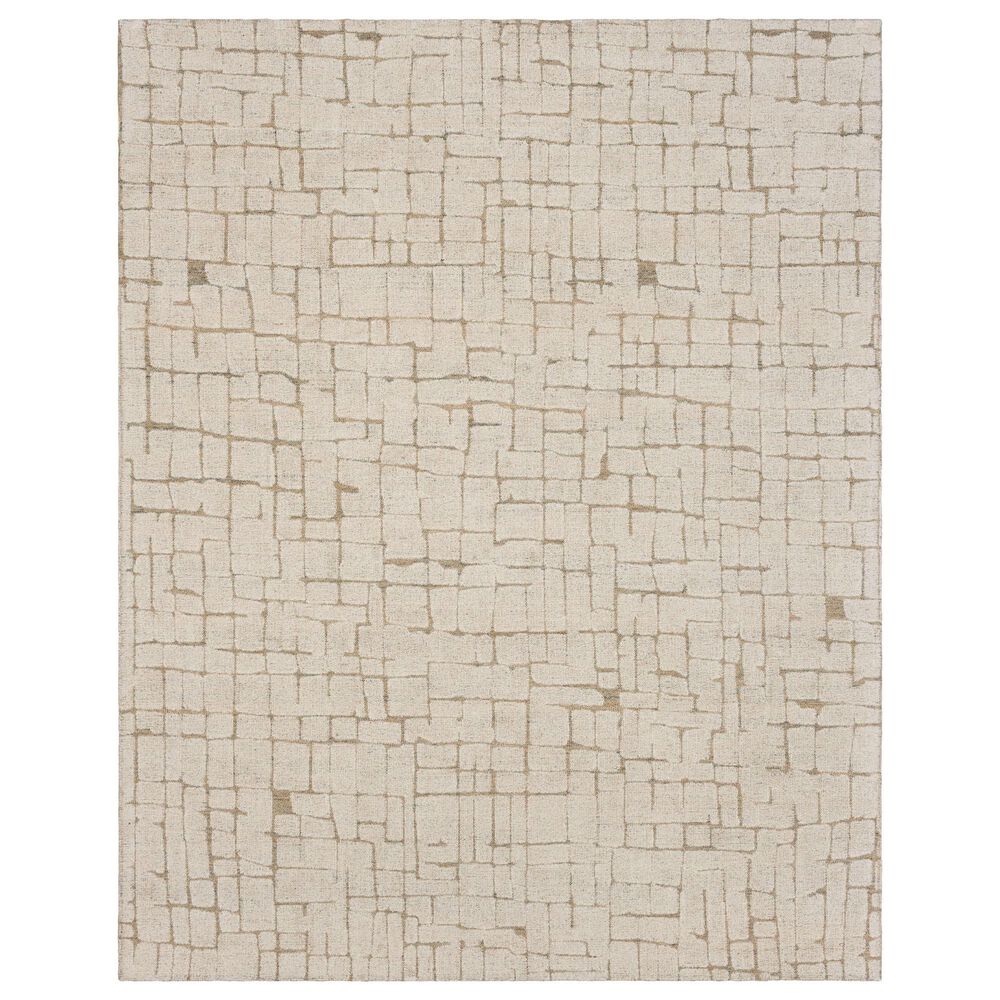 Karastan Forsyth Park Taylor Square Ivory 5"3" x 7"10" Area Rug, , large