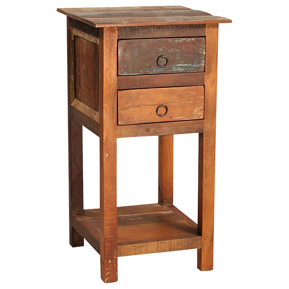 Blue Sun Designs Nantucket Lamp Table in Multi, , large