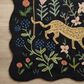 Rifle Paper Co Crafted by Cloth and Company Silhouette 2"3" x 3"9" Black Area Rug, , large