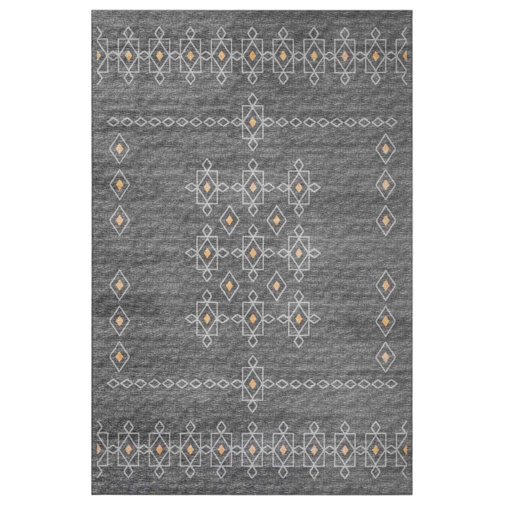 Dalyn Rug Company Sedona Southwestern 5" x 7"6" Charcoal Indoor/Outdoor Area Performance Rug, , large