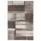 Central Oriental Structures Torrent Quti 7"10" x 9"10" Cloud and Parchment Area Rug, , large