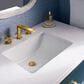 Kohler Charlemont 30" Single Bathroom Vanity in Tidal Blue with 3 cm White Quartz Top and Rectangular Sink, , large