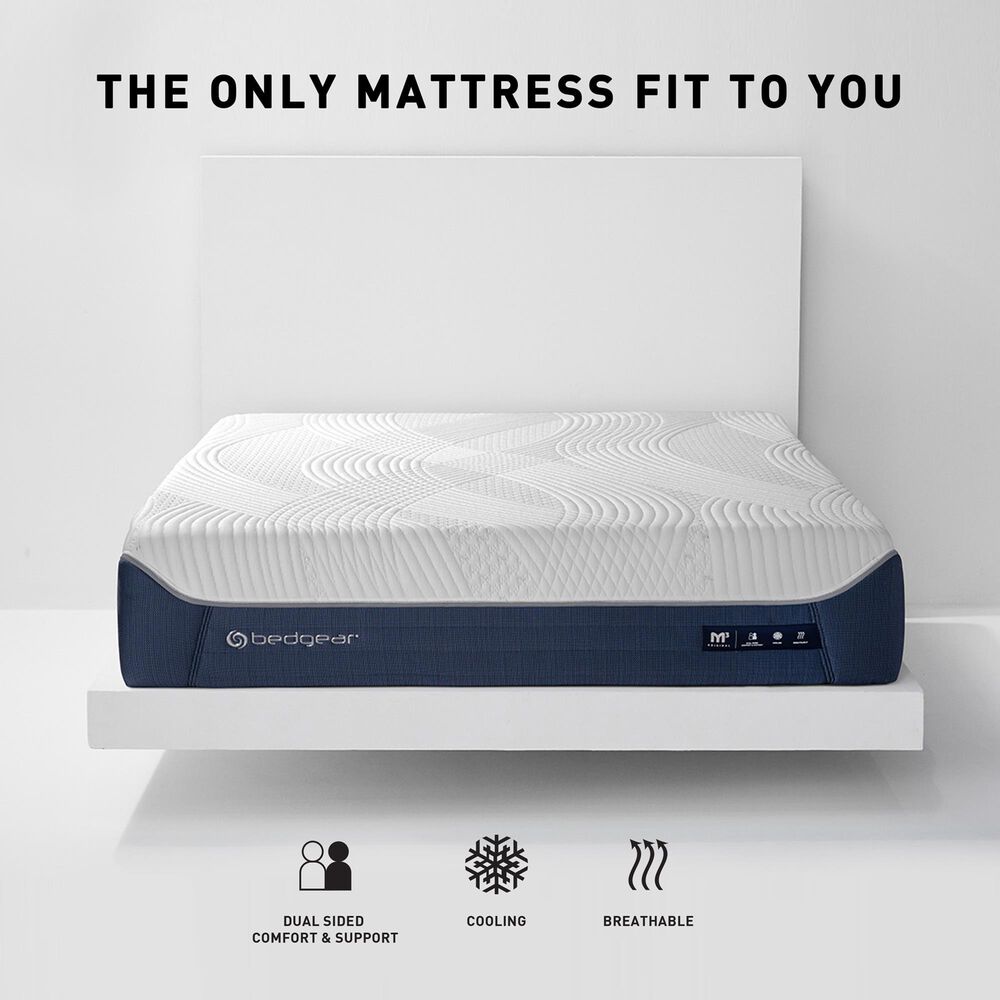 Bedgear M3 Flexhead Queen Mattress with 0.0 Suspension, , large