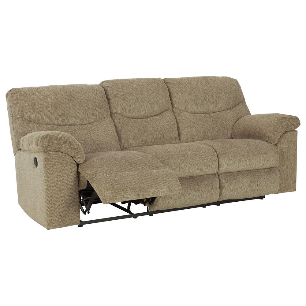 Ashley Alphons Manual Reclining Sofa in Briar, , large