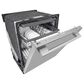 LG 24" Built-In Top-Control Dishwasher with 9 Cycles in Stainless Steel, , large