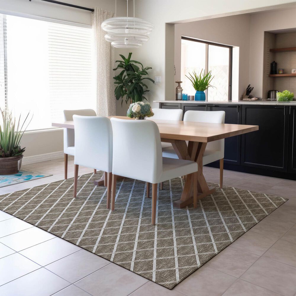 Dalyn Rug Company York 8&#39; x 10&#39; Taupe Indoor/Outdoor Area Rug, , large