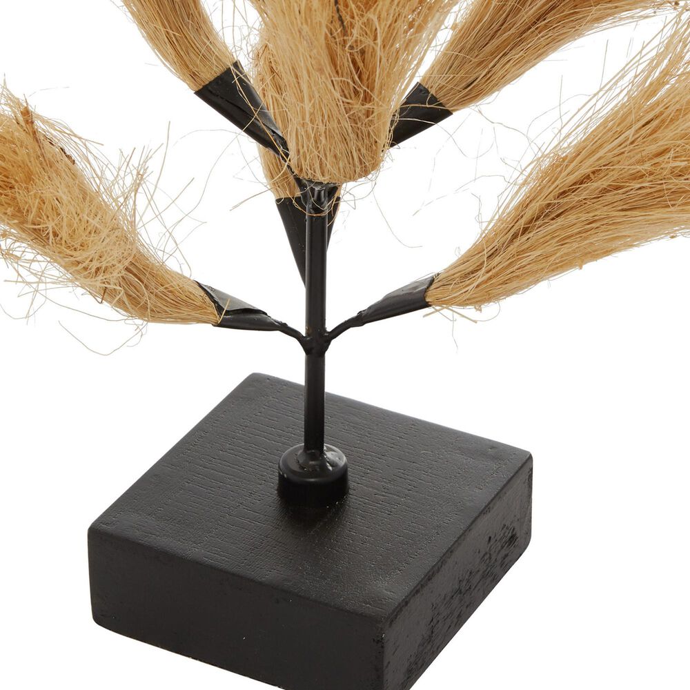 Maple and Jade Coastal Wood Sculptures in Black and Brown &#40;Set of 2&#41;, , large