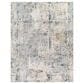 Surya Laila 12" x 15" Light Gray, Navy, Camel, Wheat and Charcoal Area Rug, , large