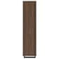 Pacific Landing Maddox 2-Piece L-desk and Bookcase Set in Black and Walnut, , large