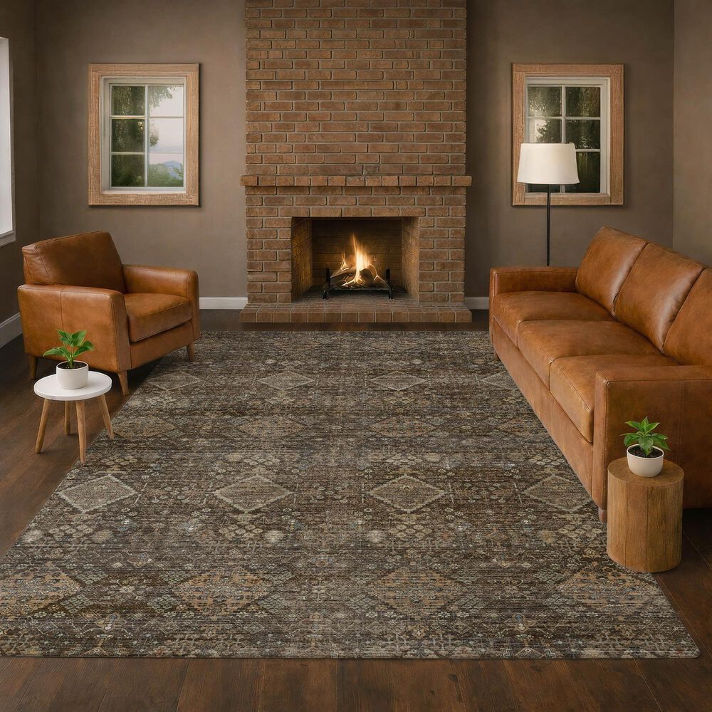 Dalyn Rug Company Aristo AR1 Chocolate 8' x 10' Area Rug, , large