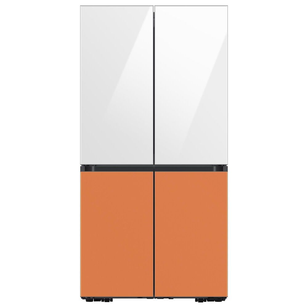 Samsung Bespoke Bespoke 4-Door Flex Top Panel in White Glass, , large