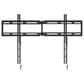 Secura Large Fixed Position Wall Mount for 32" - 90" TVs in Black, , large