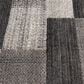 Central Oriental Adore Hanford 5" x 7"6" Grey and White Area Rug, , large