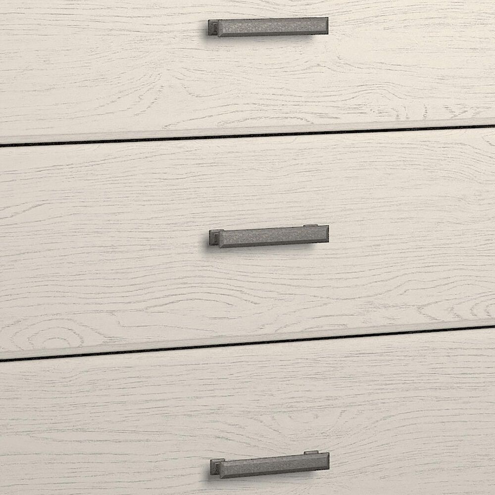 Ashley Stelsie 6 Drawer Dresser and Mirror in White, , large