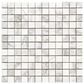 Emser Calacata Illusion 1" x 1" Square on 12" X 12" Honed Natural Stone Mosaic Sheet, , large