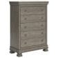 Millenium Lexorne 5-Drawer Chest in Light Gray, , large