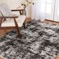 Central Oriental Structures Torrent Winsley 7"10" x 9"10" Soot and Buff Area Rug, , large